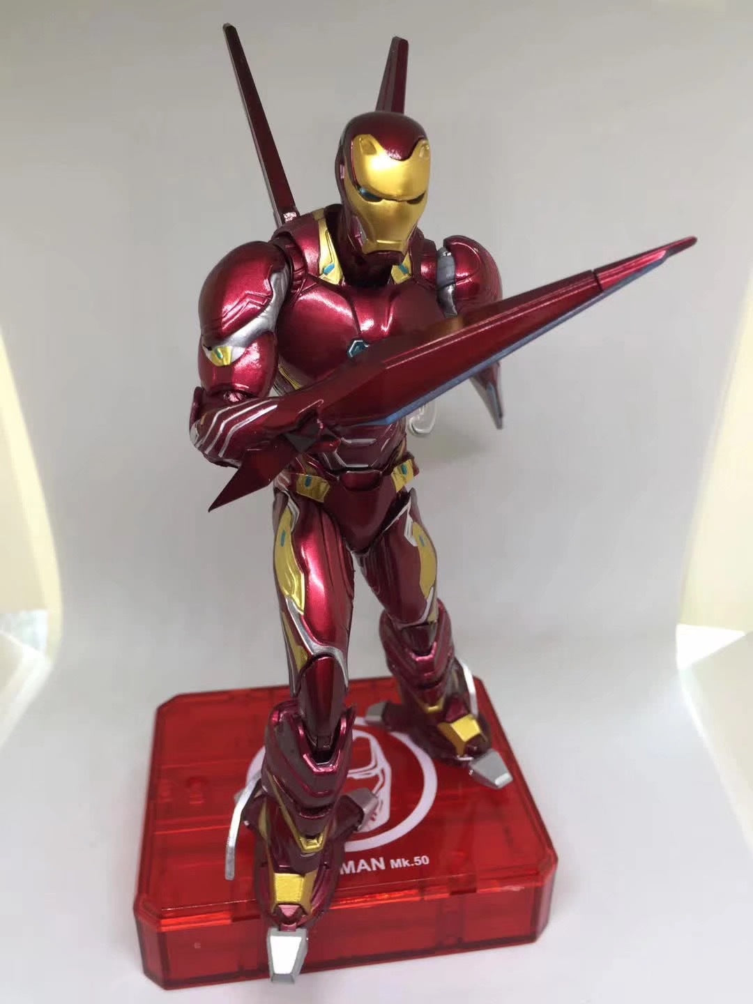 Avengers Sh Iron Man Mk50 Nano Weapon Version Movable