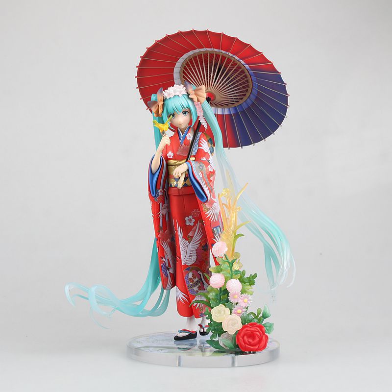 Stronger Hatsune Miku Future Floral Clothing Bathrobe Kimono Hatsune Anime Garage Kits