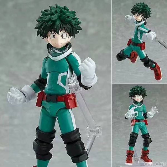My Hero Academia Figma 323 Green Valley Can Be Changed for a Long Time in a Movable Boxed Hand Office