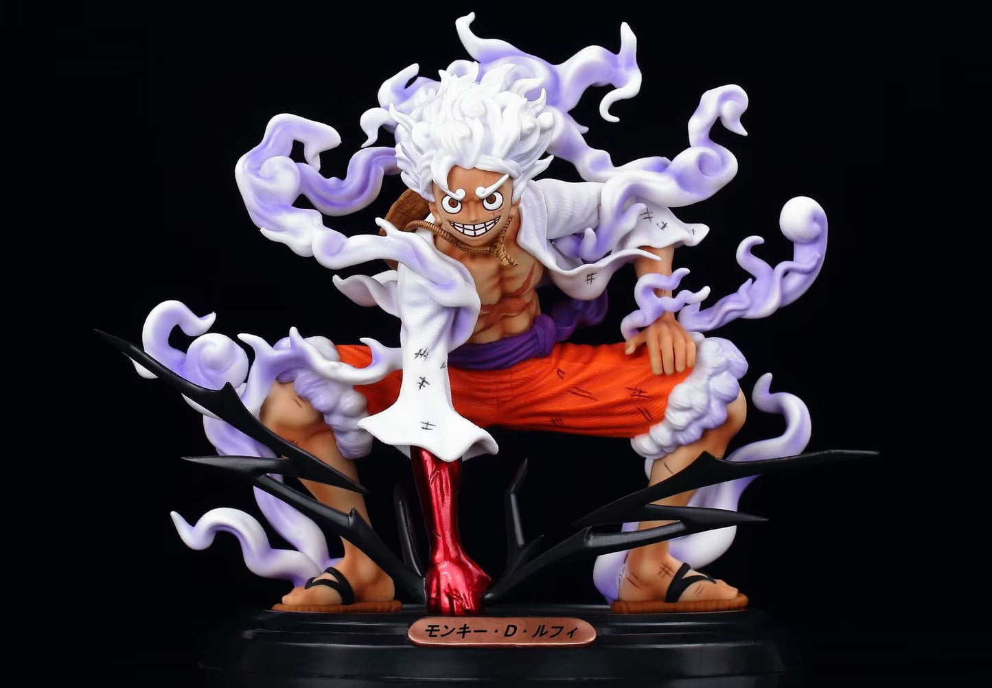 Pirate CNS Crouching Nica Luffy Sun God 5-speed Luffy Two color Handmade ornament