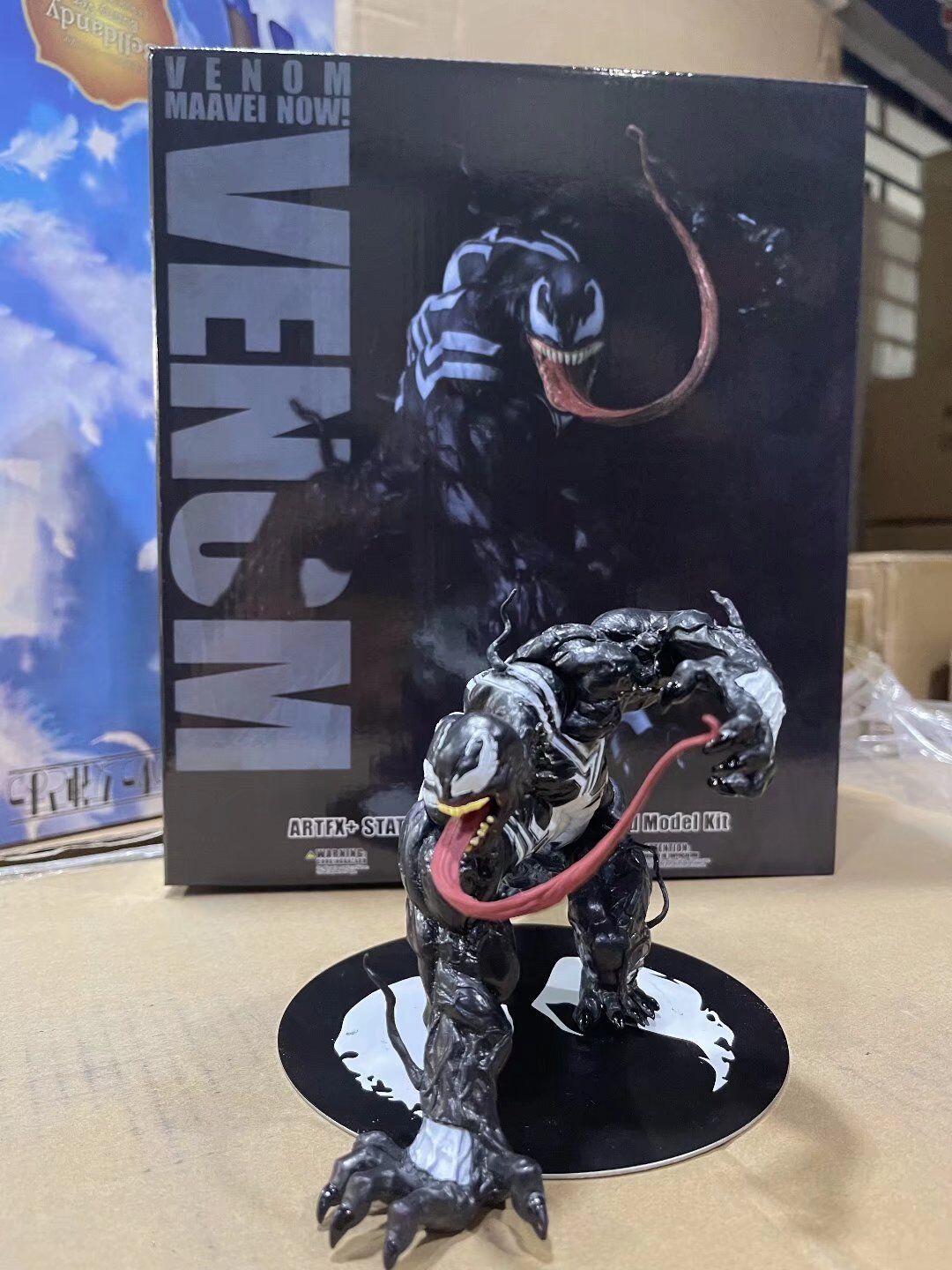Kotobukiya 1/10 Artfx Spider-Man Venom Massacre Movie Hand-Made Decoration Model