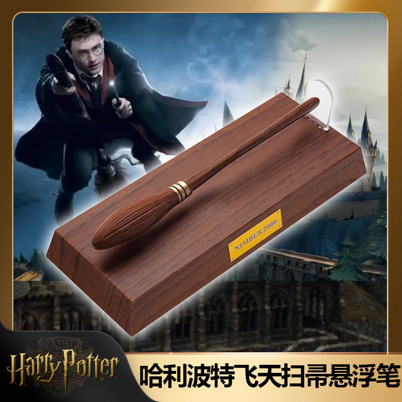 Harry Potter Leviting Broom pen