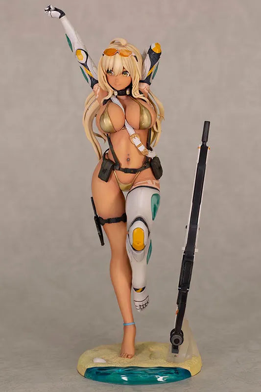 1/6 Alphamax Skytube Anime Figure Girl Sniper illustration by Nidy-2D- DX ver PVC Action Figure Adult Collectible Model Toy Doll