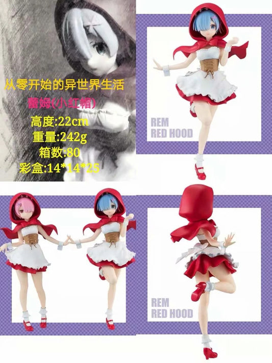 Re: Zero Starting from Scratch Otherworld Life Little Red Riding Hood Remramram Anime Garage Kits 719