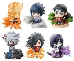Naruto Psychic Art Endure World War Article the Third Shot Mosquito-Repellent Incense Eyes All 6 Models Capsule Toy H173