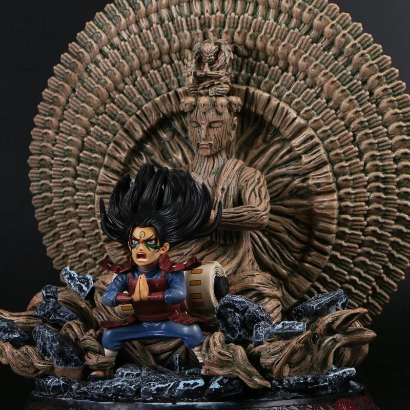 Naruto Hashirama Senju Gk Thousand Hands Buddha Doll Statue Boxed Hand-Made H175