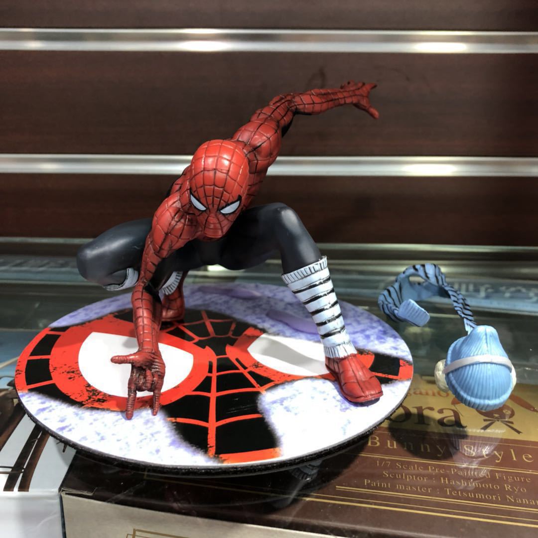 Kotobukiya Artfx Hero Return Spider-Man Winter Clothing Model Ornaments