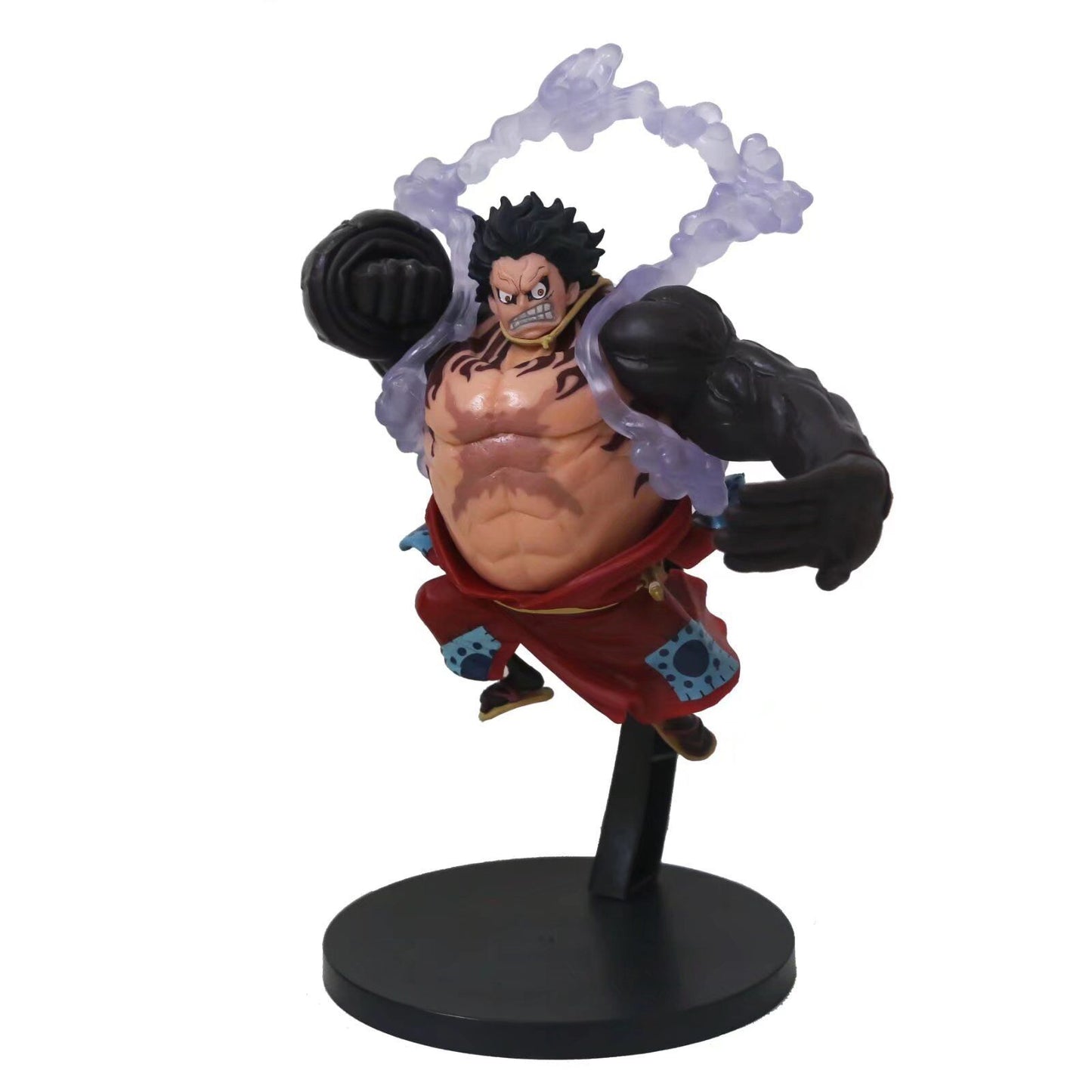One Piece Koa Art King and Zhiguo Four-Gear Lufei Battle Hand-Made Decoration Model