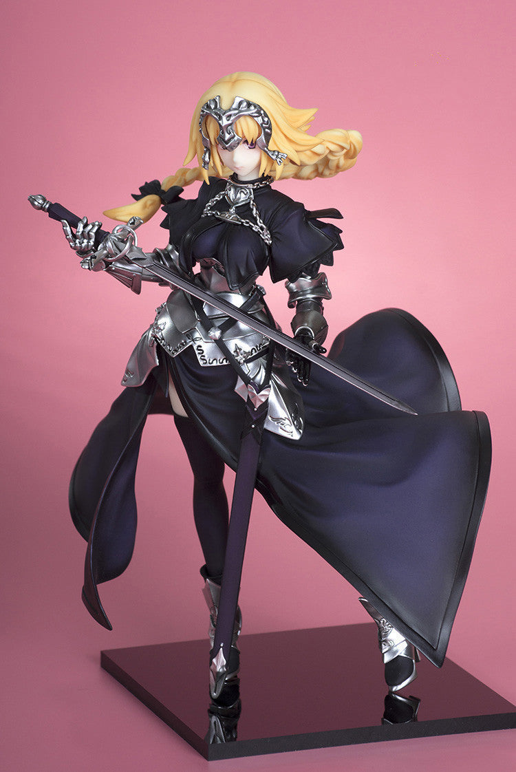 Fate Fgo Night of Destiny Joan of Arc Take Sword Black/White Anime Garage Kits Model