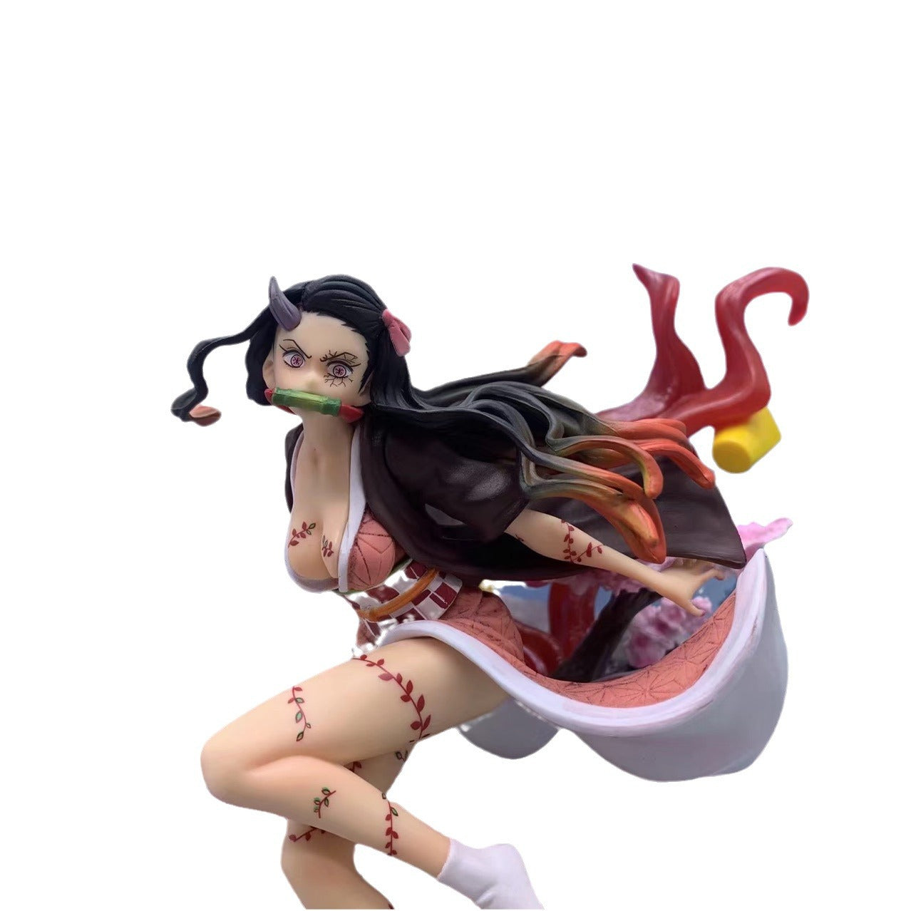 Kimetsu No Yaiba Gk Ghost Explosion Blood Nezuko Non-Luminous  Demon Slayer  Wholesale Cartoon Garage Kit Model