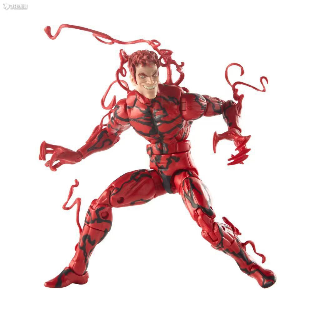 Spider-Man 6-Inch Poison Massacre Real Person Bold Eagle Movable Joint Doll Decoration Hand-Made Model