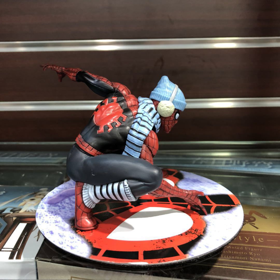 Kotobukiya Artfx Hero Return Spider-Man Winter Clothing Model Ornaments