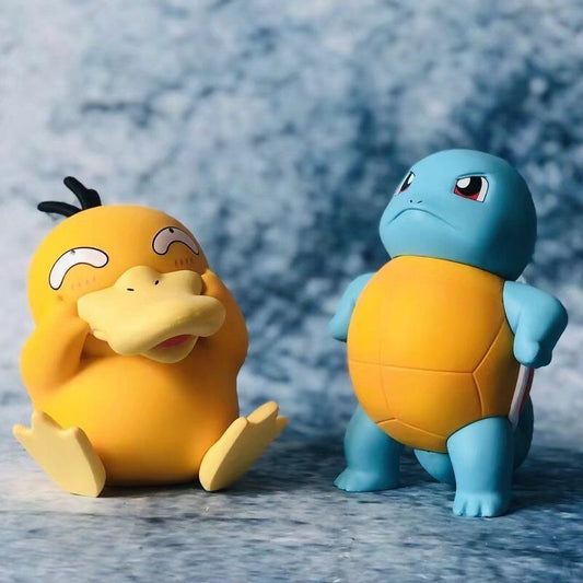 Pet Elf Pokemon Proud Squirtle Funny Psyduck Cute Doll Hand Office