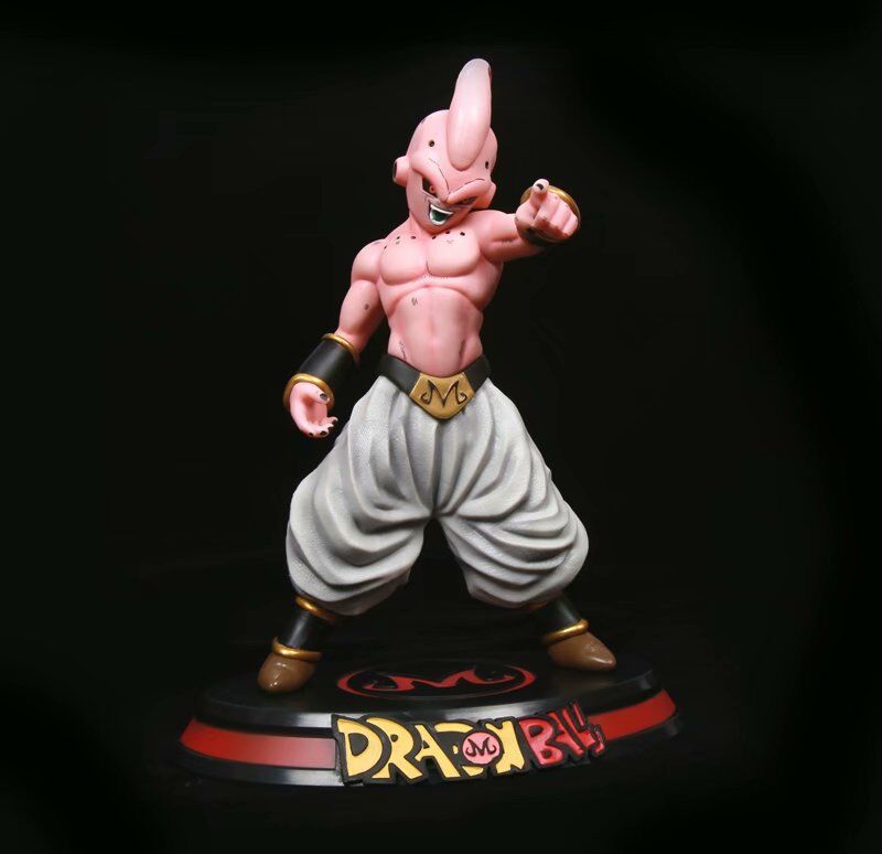 Dragon Ball Trendy Clothes Tide Brand Buou Gk Majin Boo Standing Doll Statue Hand Office