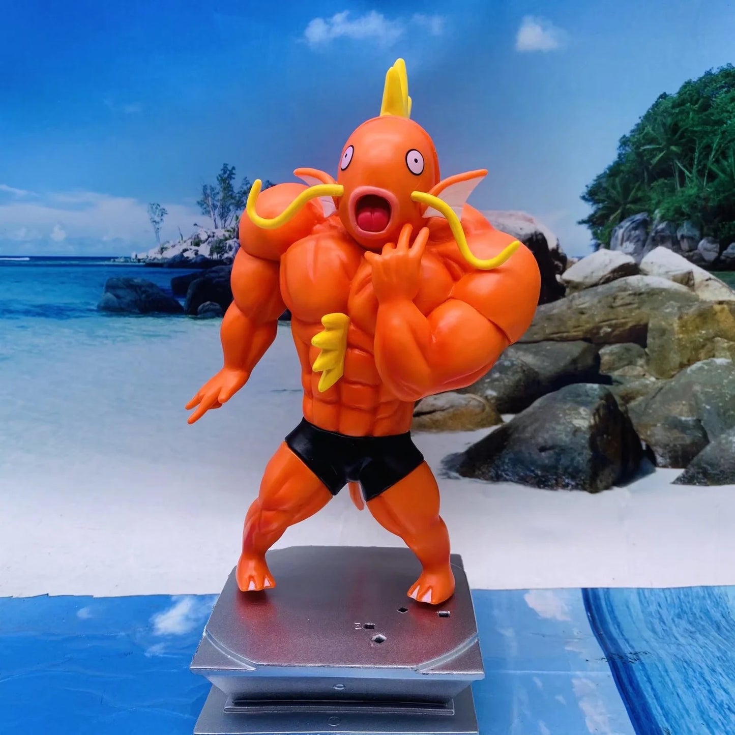 Pet Elf Gk Muscle Fierce Male Pokémon Carp King Kabi Beast Anime
